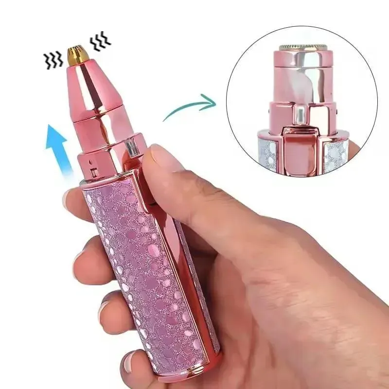 2-in-1 Rechargeable Eyebrow & body Trimmer - Image 5