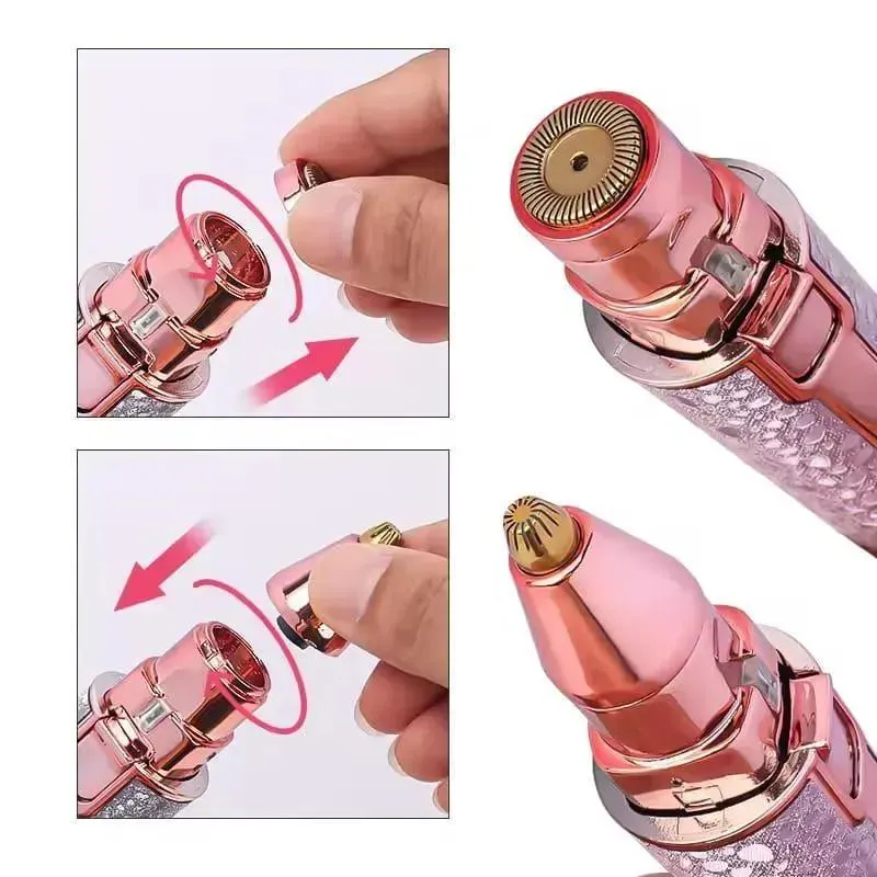 2-in-1 Rechargeable Eyebrow & body Trimmer - Image 8