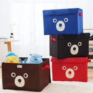 Panda Design Folding Storage Bags Blue Black Red Brown