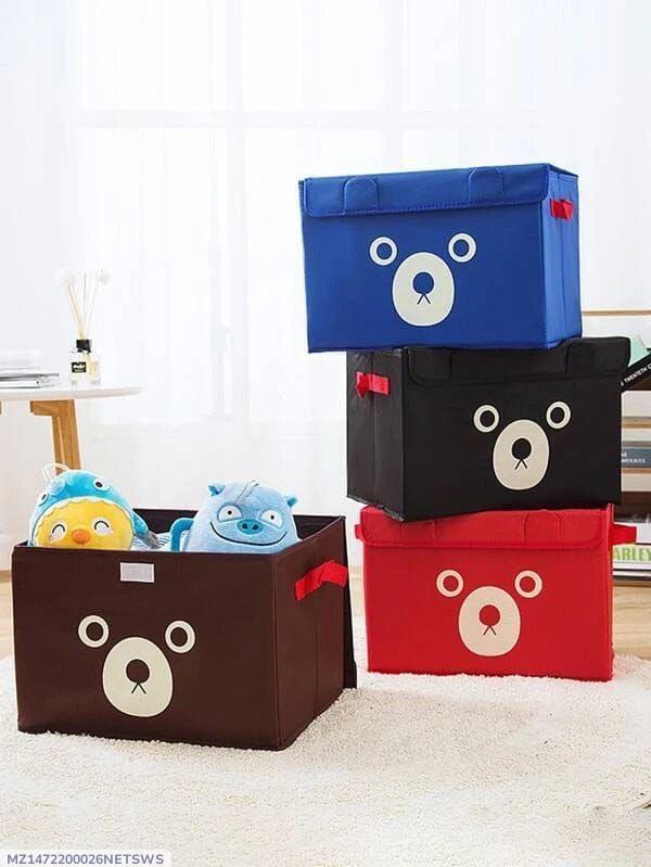 Panda Design Folding Storage Bags Blue Black Red Brown - Image 6