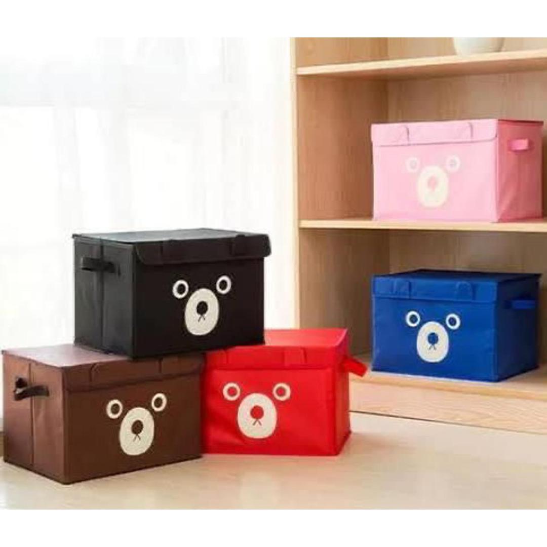 Panda Design Folding Storage Bags Blue Black Red Brown - Image 2