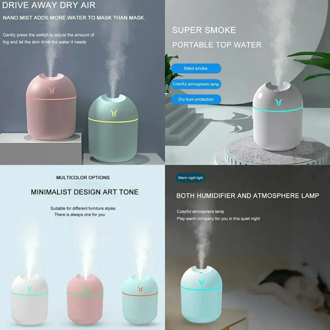 Air Humidifier ABS Plastic White - Image 5