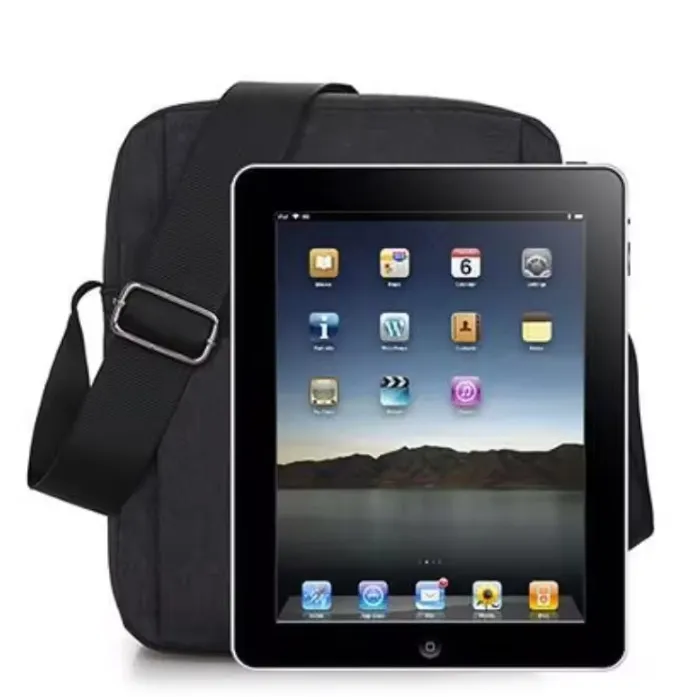 Black Crossbody Bag for Students & Professionals - Image 4