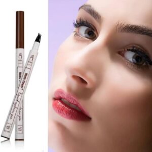 Waterproof Eyebrow Pen Black Brown Light Brown